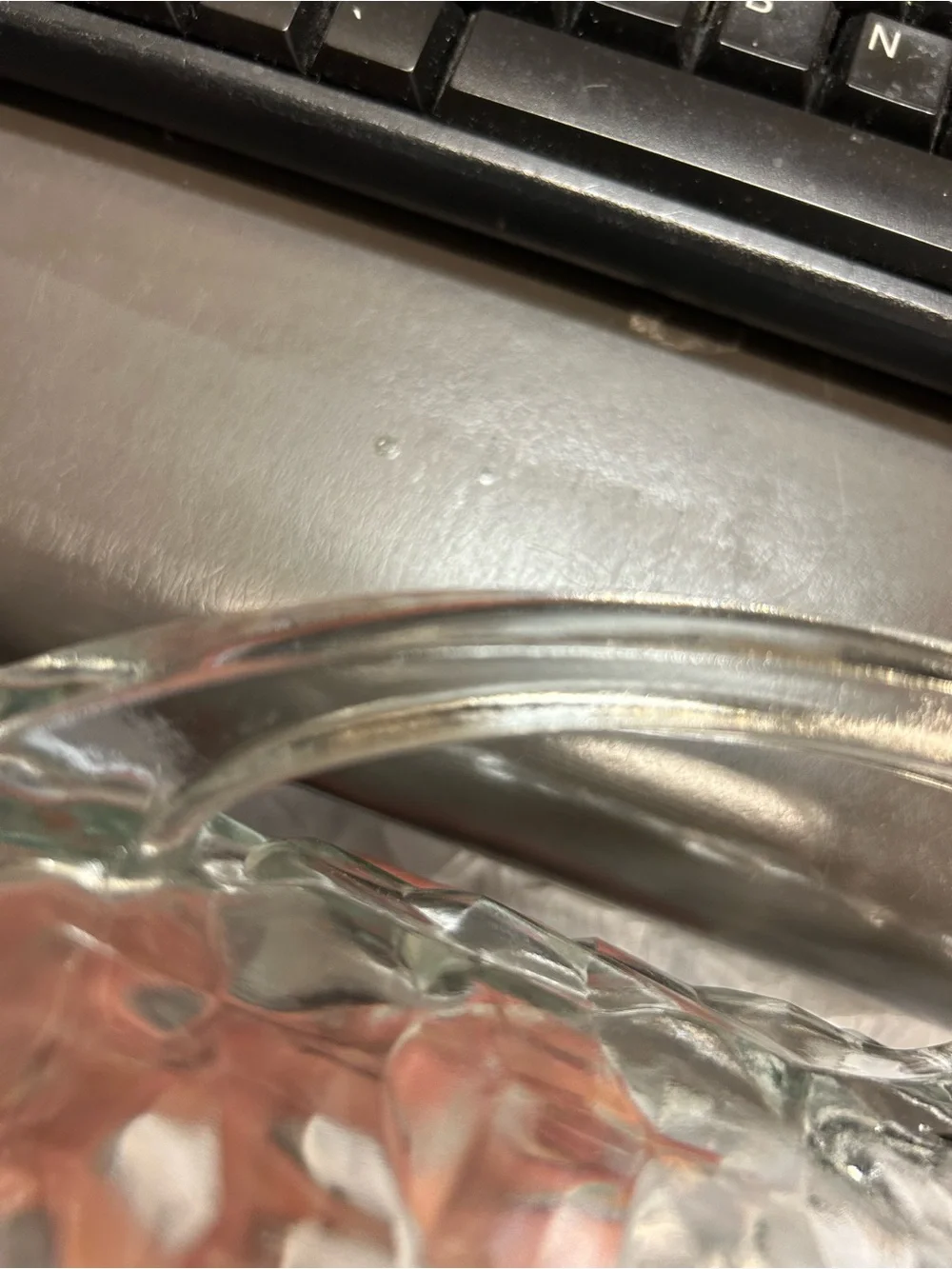None textured surface
